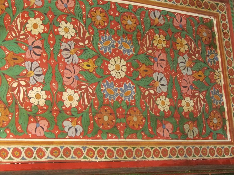 Detail of ceiling, Bahia palace