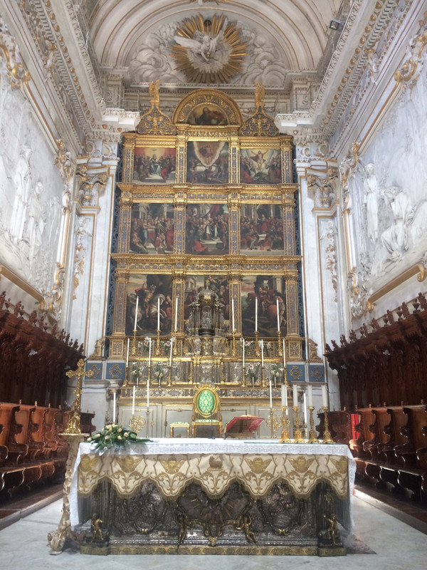 Inside Chiesa di San Pietro, Modica