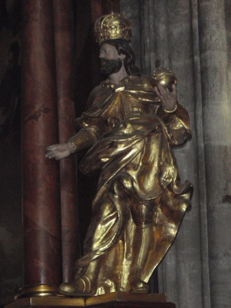 Statue in St. Stephen's Cathedral