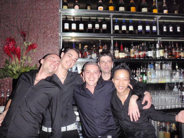 Bartenders at The Dirty Martini