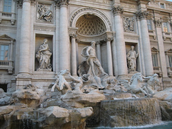 The Trevi Fountain (I think)