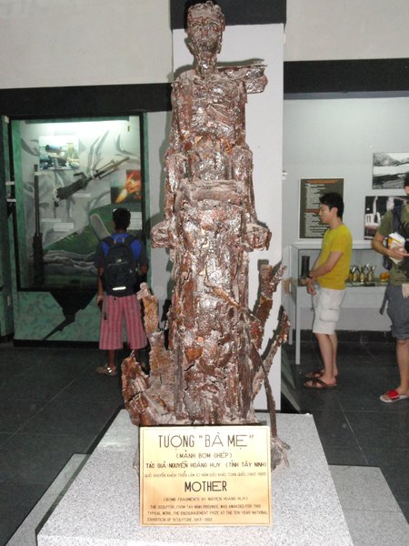 Sculpture in the War Remnants Museum