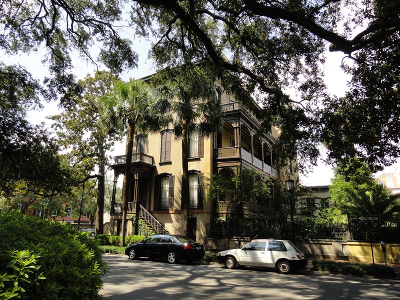 In Savannah's historic district