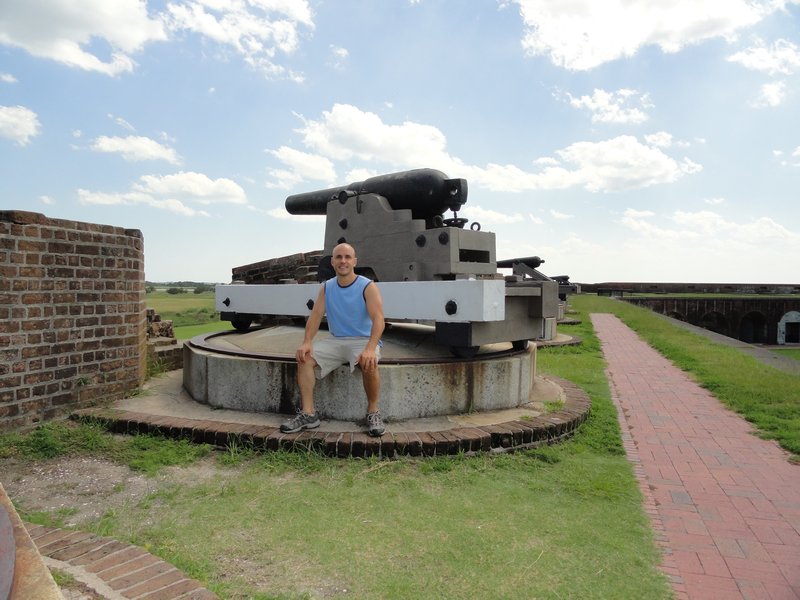 On top of Fort Pulaski