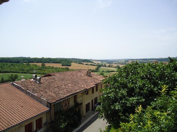 View from the villa deck