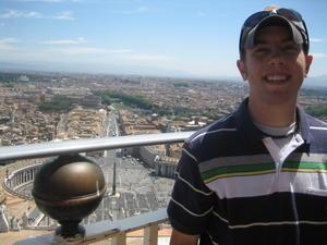 Me on top of the Vatican