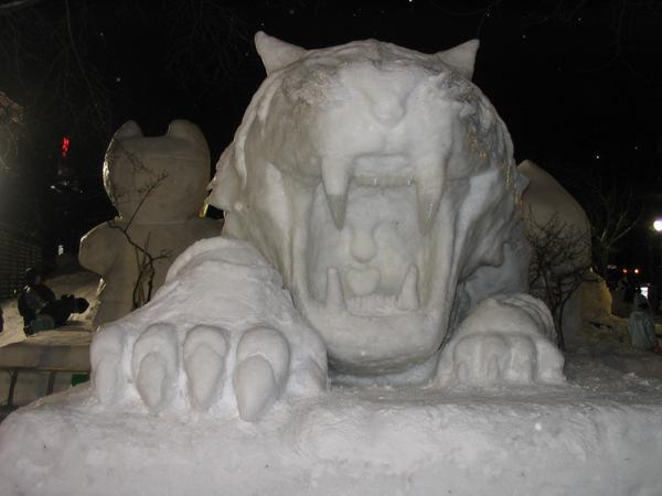 Citizens' Snow Sculptures