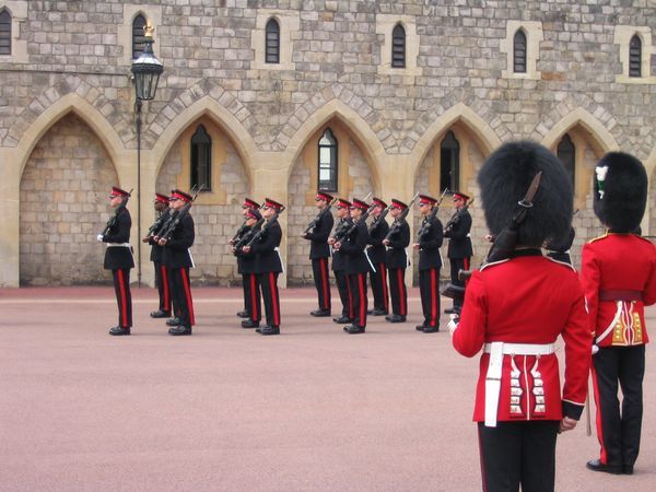 Windsor Castle - changing of the guards