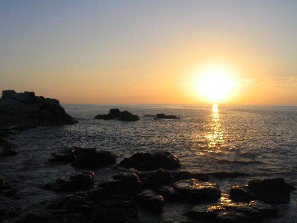 Sea of Japan sunset