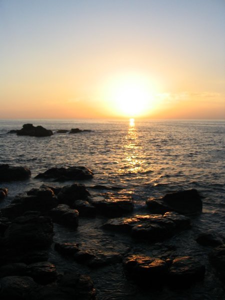 Sea of Japan sunset