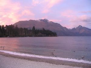 Lake Wakatipu sunrise