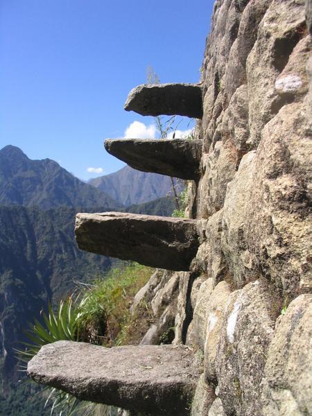 Inca steps on Huayna Picchu | Photo