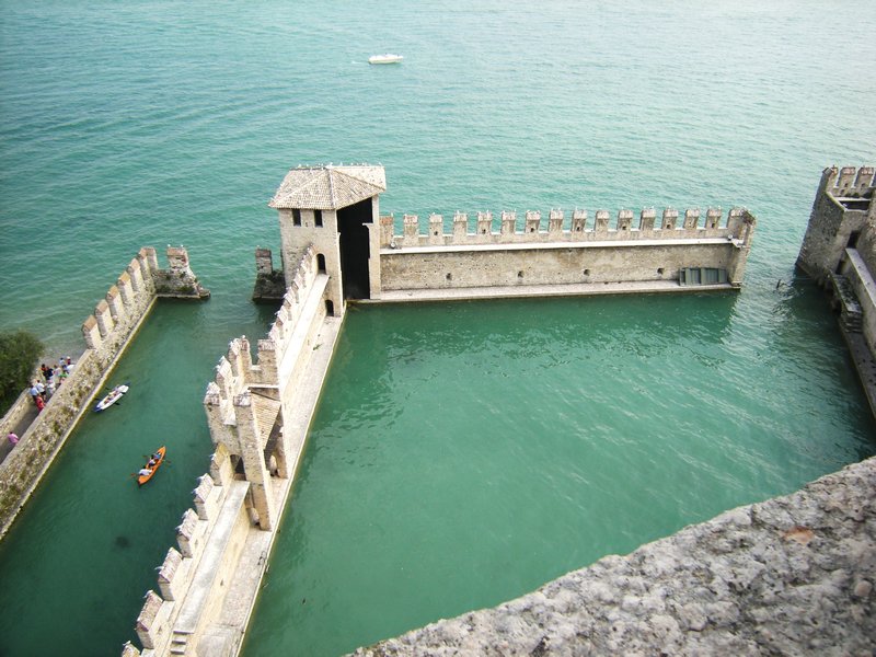 Castle enclosed harbour