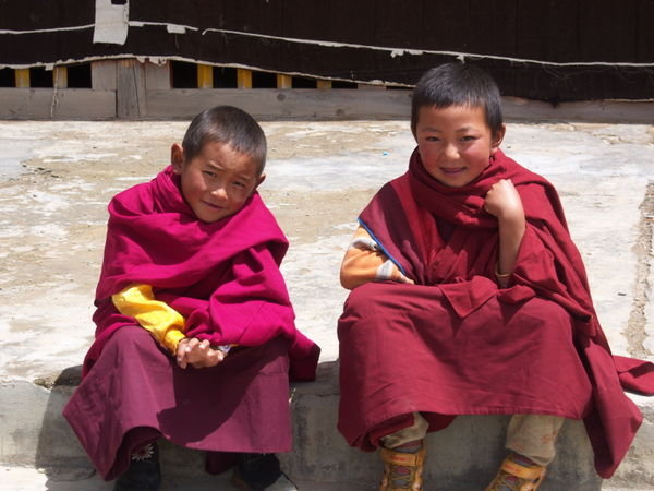 Two Boys from Lama Yonten's Gompa