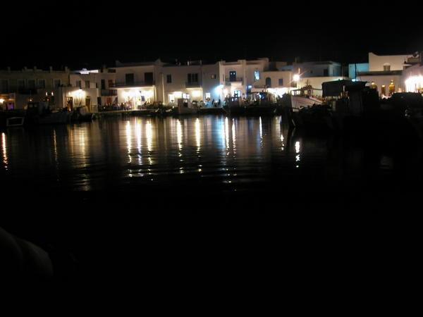 Nouassa Harbour by Night