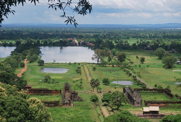 Vista desde el Wat Phu