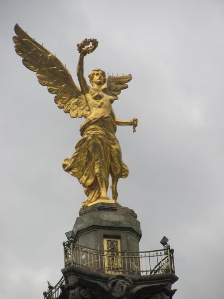 top of the statue