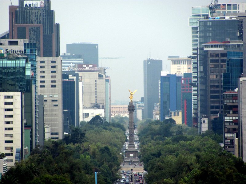 Reforma from the Castle