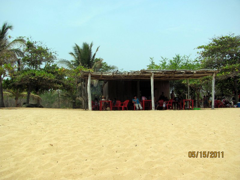 Restaurant on the beach