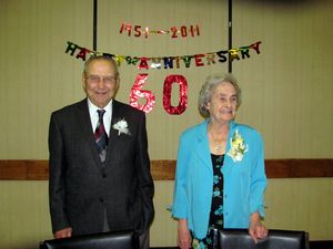 Alec and Doris celebrate their 60th