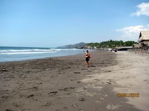 Volcanic Sand on Playa El Cocnchallo