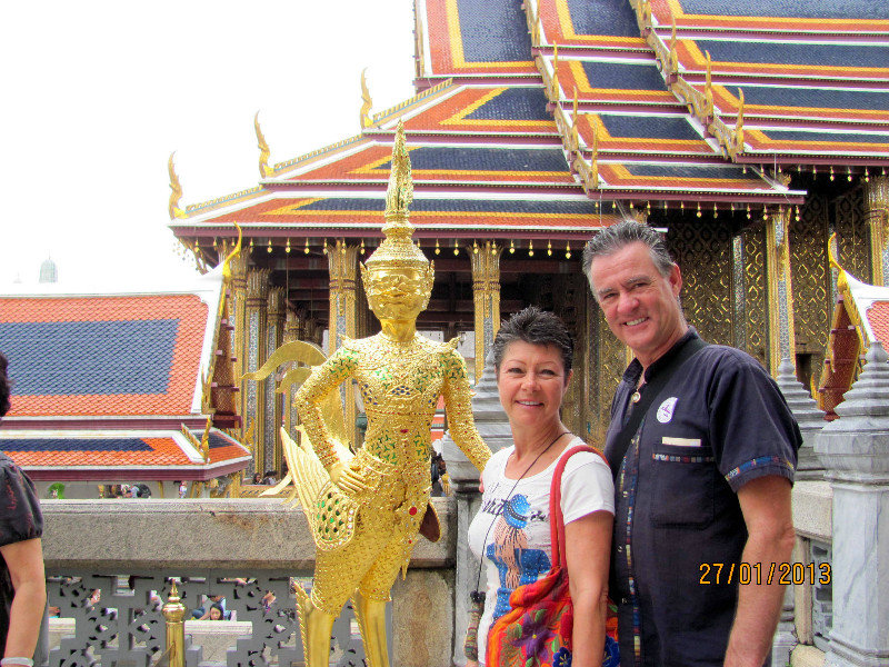 At the Grand Palace, Bangkok