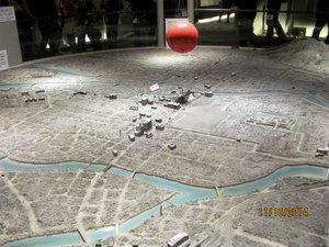 Replica of the Hiroshima Destruction