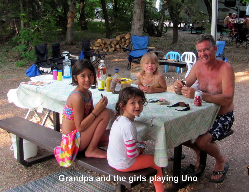 Grandpa and His Girls