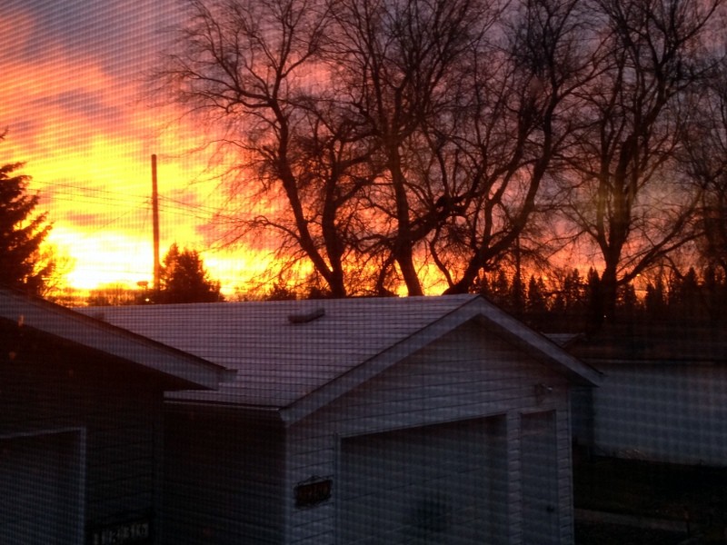 Sunrise in Saskatoon