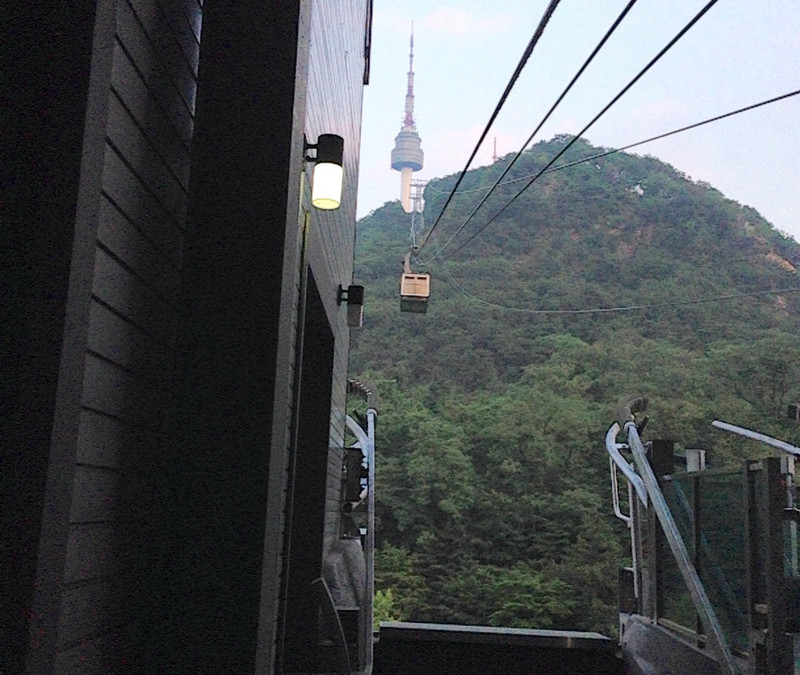 Namsan Seoul Tower cable car
