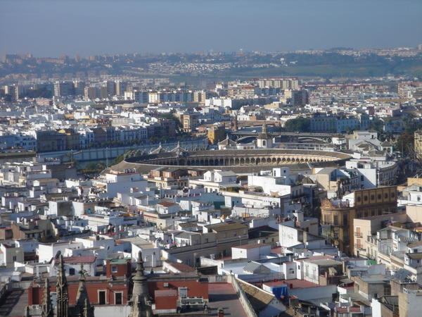 View to the Bullring in Seville
