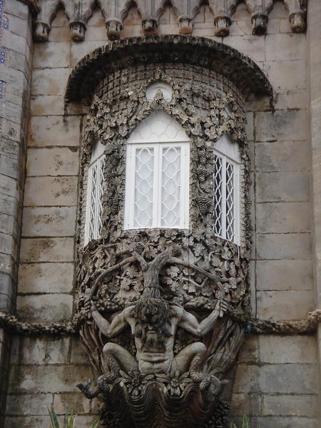 The detail at Pena Palace