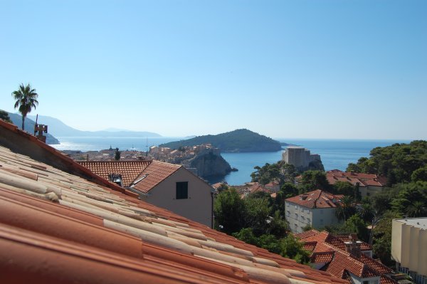 View from our balcony, Dubrovnik