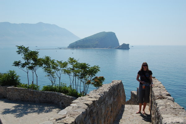 From old town walls Budva