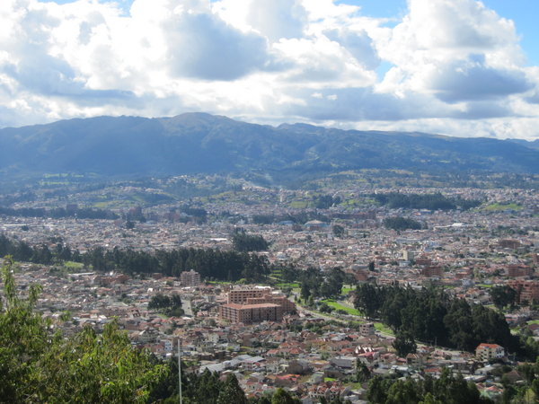 View of Cuenca from above