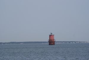 Phare croisé sur la Chesapeake Bay