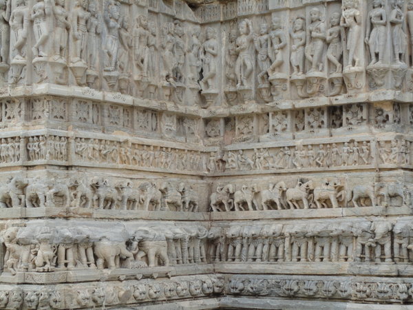 Example of the carvings on the Jagdish Temple...