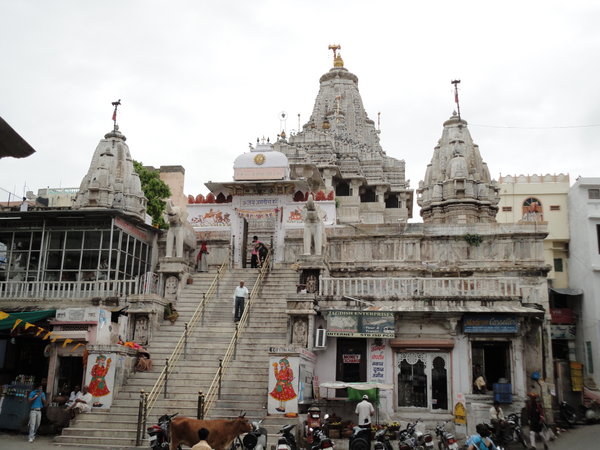 Jagdish Temple from outside...