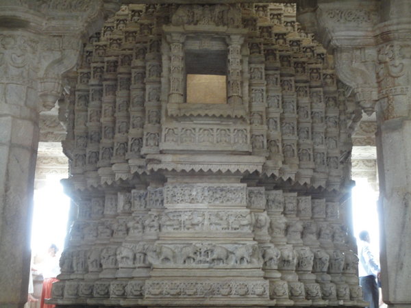 Carvings inside Jain Temple @ Ranakpur 