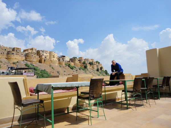Me looking after Jaisalmer Fort...