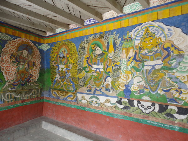 Artwork at a Himalayan Temple...