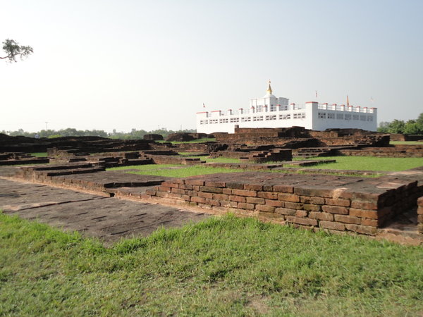 Temple marking the birthplace of Lord Buddha!