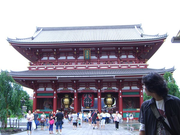 Gate number two of senso-ji