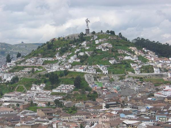 Panecillo and Virgin of Quito