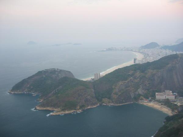 View of Copacabana from Sugarloaf