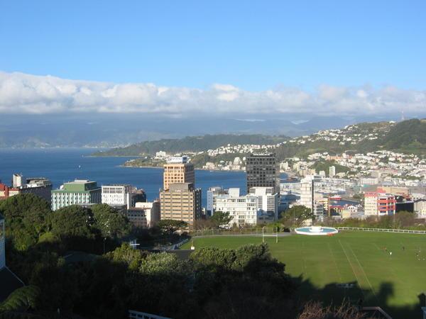 Wellington from the Cable Car station