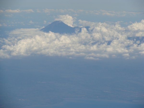 Indonesia from the plane