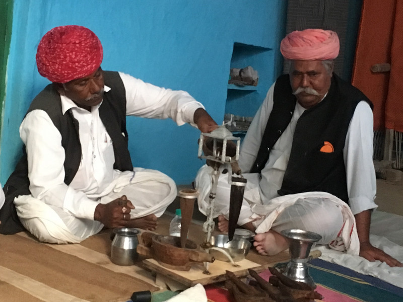 Brewing Opium for guests