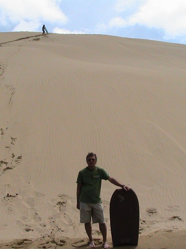 Sandboarding Cape Reinga