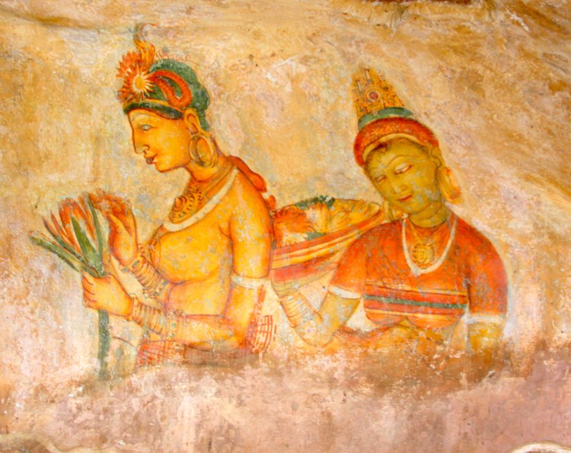 Cave Painting - Sigiriya